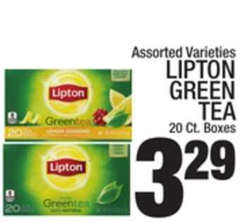 C Town Lipton green tea offer