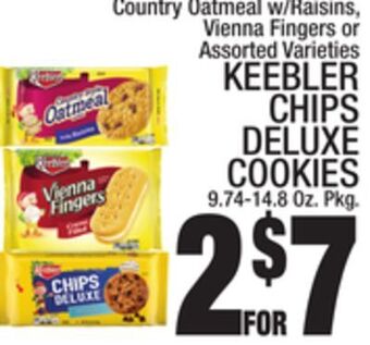 C Town Keebler chips deluxe cookies offer