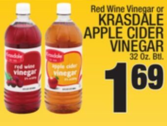 C Town Krasdale apple cider vinegar offer