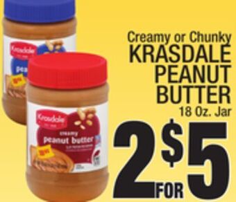 C Town Krasdale peanut butter offer