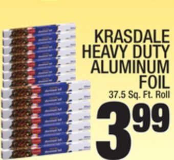 C Town Krasdale heavy duty aluminum foil offer