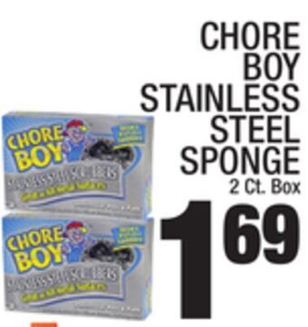 C Town Chore boy stainless steel sponge offer