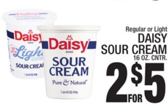 C Town Daisy sour cream offer