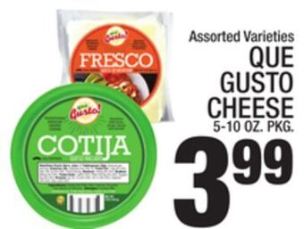 C Town Que gusto cheese offer