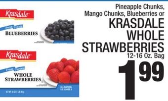 C Town Krasdale whole strawberries offer