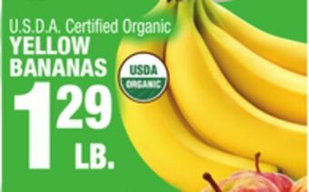 C Town Yellow bananas offer