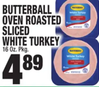 C Town Butterball oven roasted sliced sliced white turkey offer