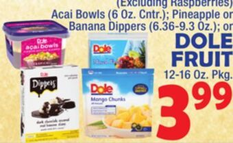 Bravo Supermarkets Dole fruit offer