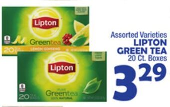 Bravo Supermarkets Lipton green tea offer