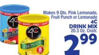 Bravo Supermarkets 4c drink mix offer