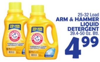 Bravo Supermarkets Arm & hammer liquid detergent offer