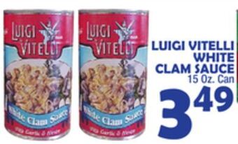Bravo Supermarkets Luigi vitelli white clam sauce offer