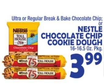 Bravo Supermarkets Nestle chocolate chip cookie dough offer