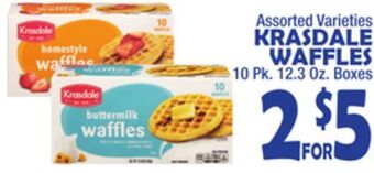 Bravo Supermarkets Krasdale waffles offer