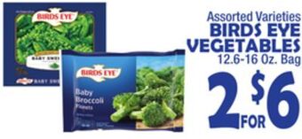 Bravo Supermarkets Birds eye vegetables offer