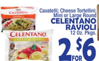 Bravo Supermarkets Celentano ravioli offer