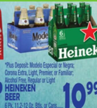 Bravo Supermarkets Heineken beer offer