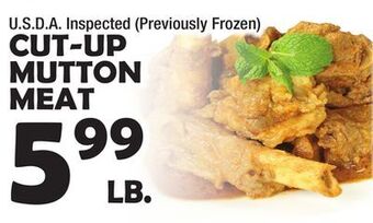 Bravo Supermarkets Cut-up mutton meat offer