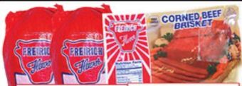 Bravo Supermarkets Freirich corned beef offer