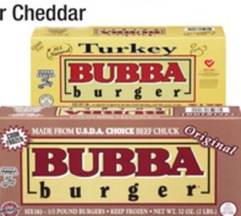Bravo Supermarkets Bubba burger burger offer
