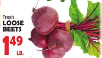 Bravo Supermarkets Loose beets offer