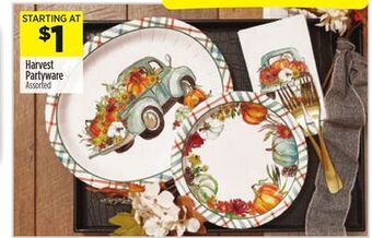 Dollar General Harvest partyware offer