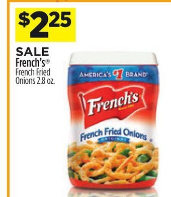 Dollar General French's® french fried onions offer