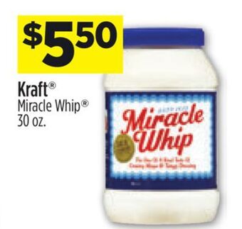 Dollar General Kraft® miracle whip® offer