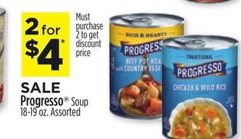 Dollar General Progresso® soup offer