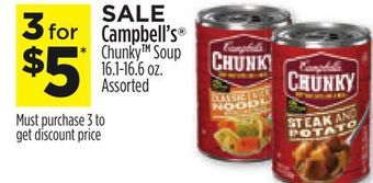 Dollar General Campbell's® chunky™ soup offer