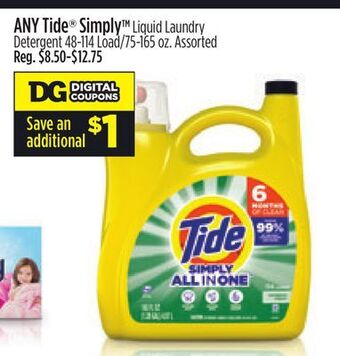 Dollar General Any tide® simply™ offer