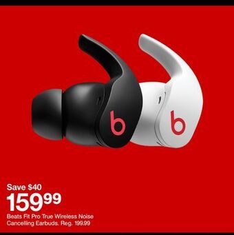 Target Beats fit pro true wireless noise cancelling earbuds offer