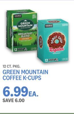 Kings Food Markets Green mountain coffee k-cups offer