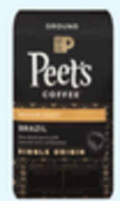 Kings Food Markets Peet's ground or whole bean coffee offer