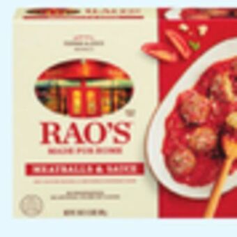 Kings Food Markets Rao's family size entrees offer