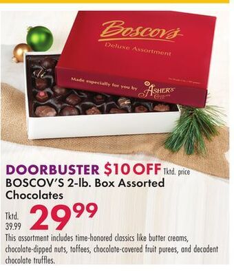 Boscov's Boscov's 2-lb. box assorted chocolates offer