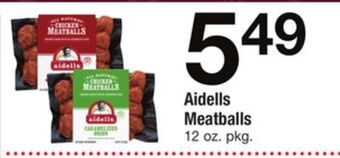 ACME Aidells meatballs offer