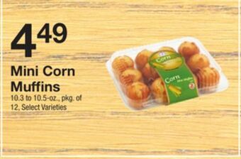 The Fresh Grocer Mini corn muffins offer