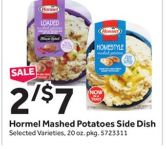Stop&Shop Hormel mashed potatoes side dish offer