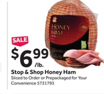 Stop&Shop Stop & shop honey ham offer