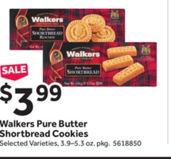 Stop&Shop Walkers pure butter shortbread cookies offer