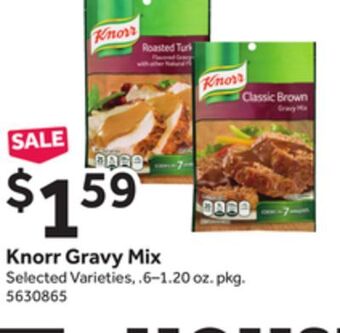 Stop&Shop Knorr gravy mix offer