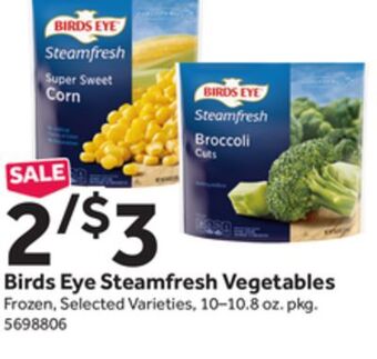 Stop&Shop Birds eye steamfresh vegetables offer