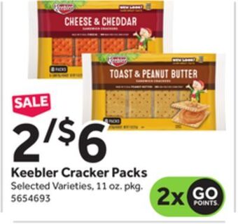 Stop&Shop Keebler cracker packs offer