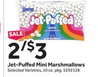 Stop&Shop Jet-puffed mini marshmallows offer