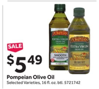 Stop&Shop Pompeian olive oil offer