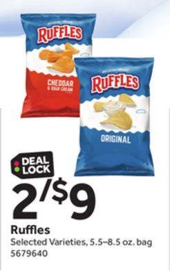 Stop&Shop Ruffles offer