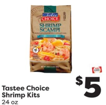 Weis Markets Tastee choice shrimp kits offer
