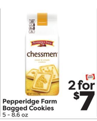 Weis Markets Pepperidge farm bagged cookies offer