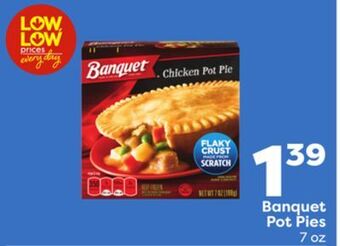 Weis Markets Banquet pot pies offer
